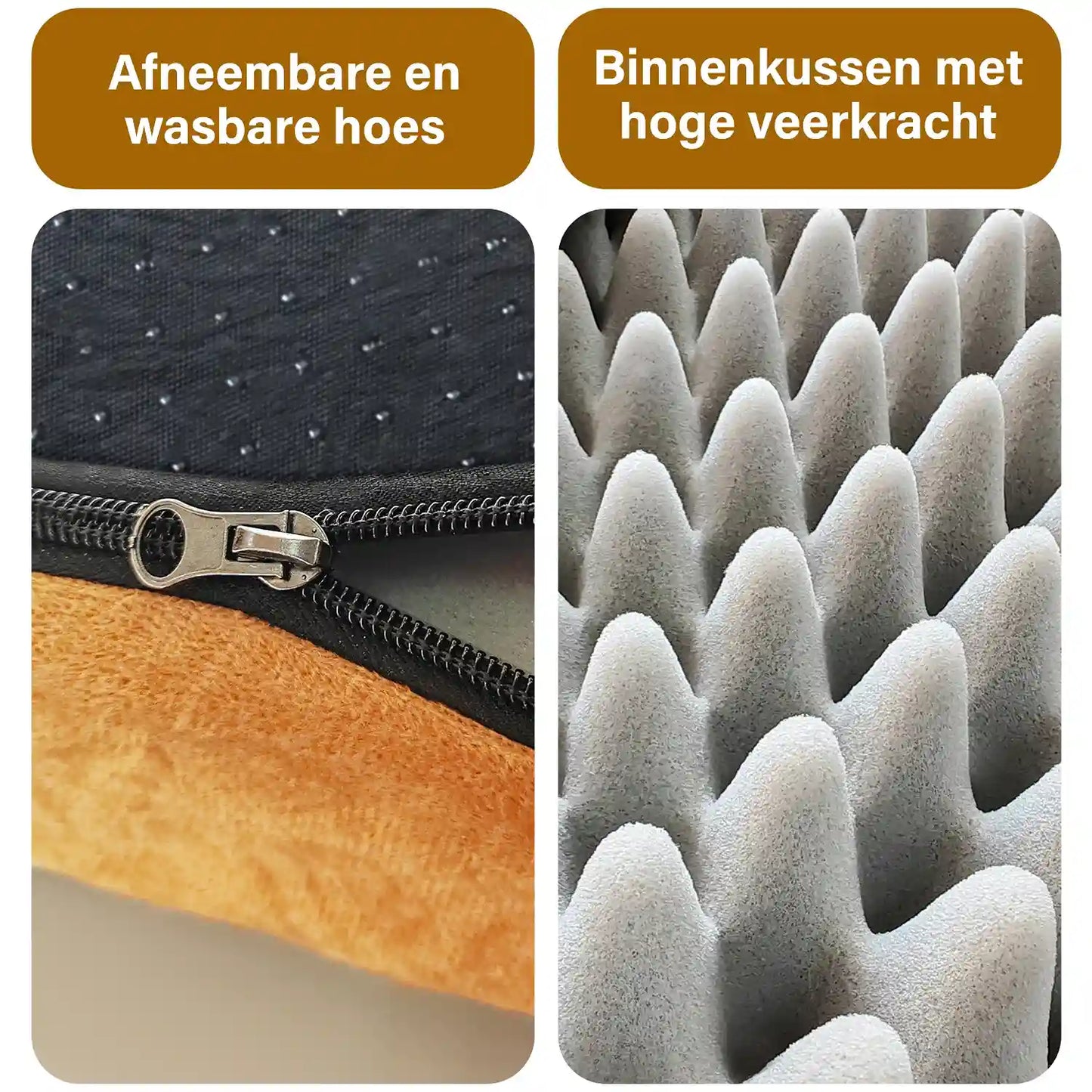 Lit orthopédique de luxe pour chien XL