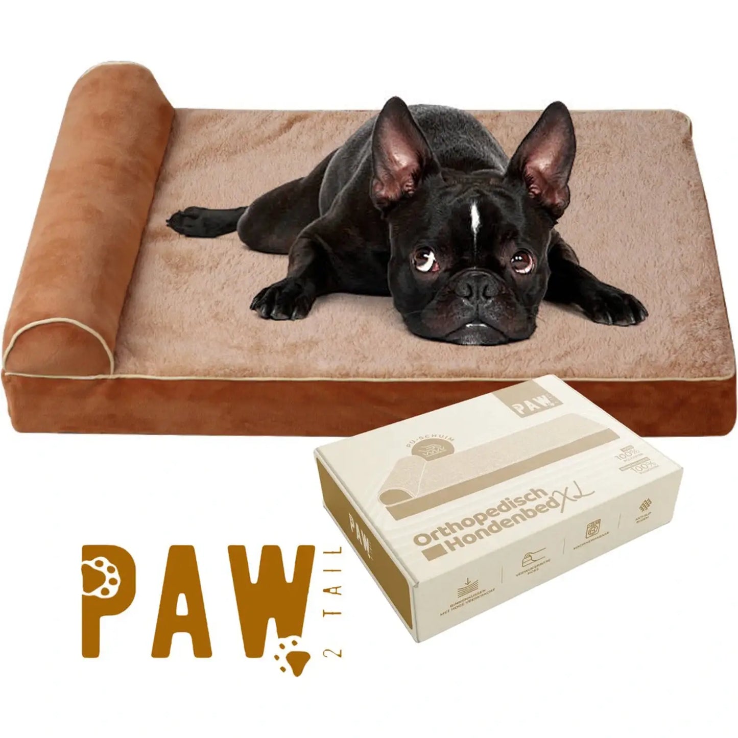 Lit orthopédique de luxe pour chien XL