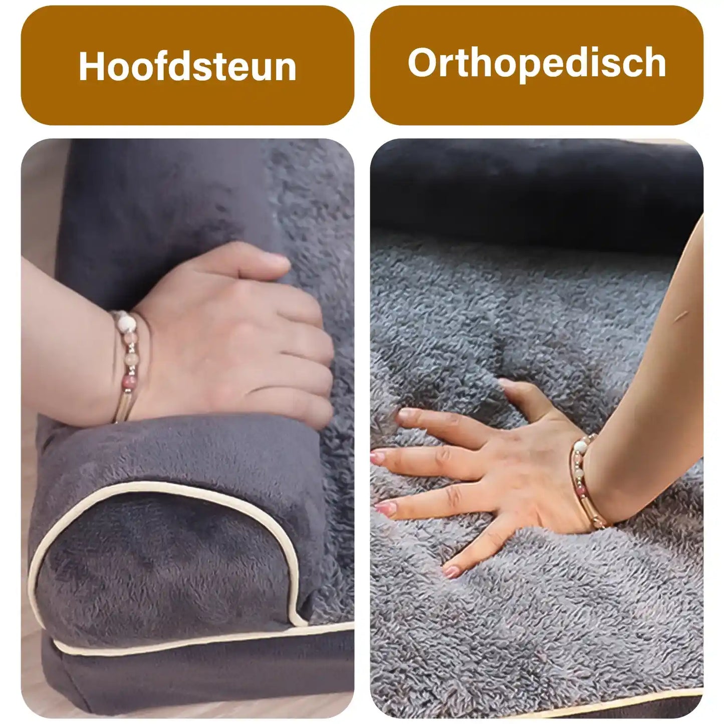 Lit orthopédique de luxe pour chien XL