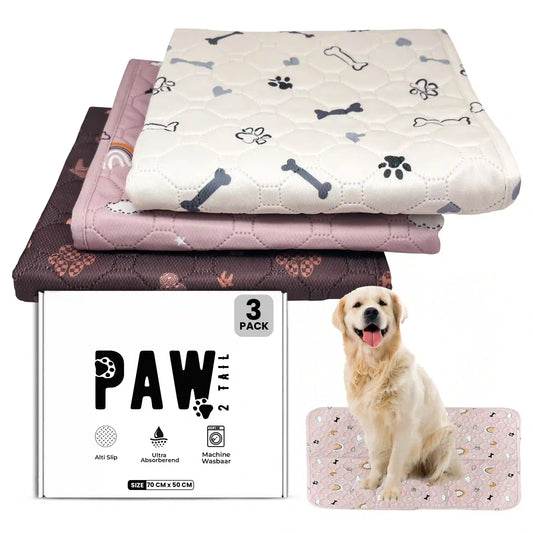 Herbruikbare Puppy Pads 3-pack