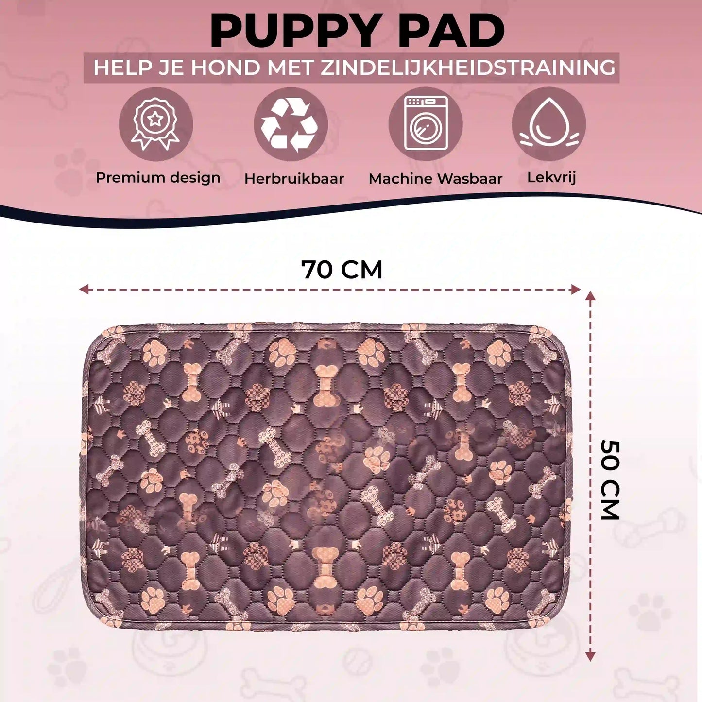 Reusable Puppy Pads 3-pack
